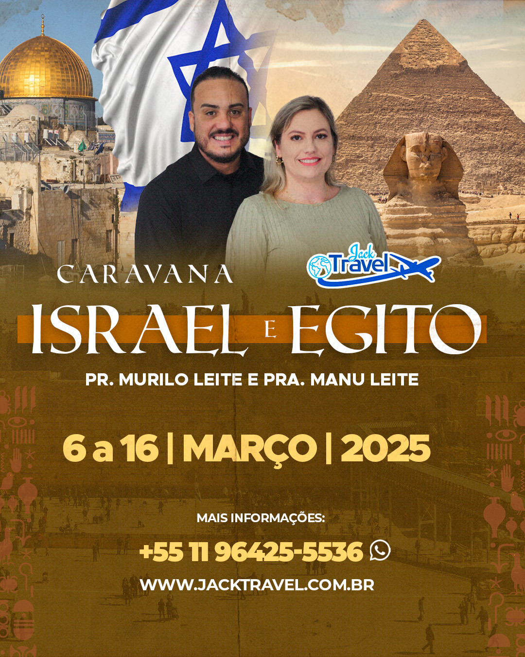 CARAVANA ISRAEL E EGITO