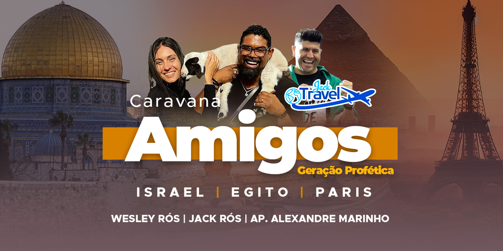 Caravana Amigos 2025 Wesley Rós Jack Travel